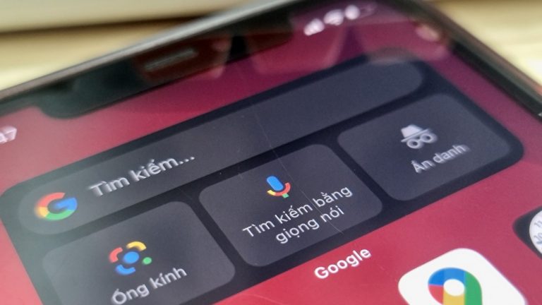 Cách thêm thanh tìm kiếm Google vào màn hình chính