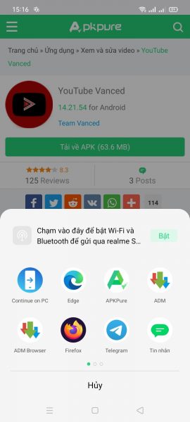 Advanced Download Manager: Tải tập tin, torrent trên Android