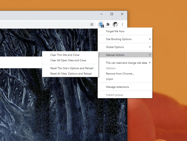Forget Me Now: xóa dữ liệu web tự động khi đóng tab trên Chrome