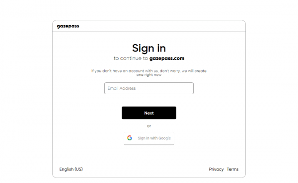 Gazepass: Mở trang web theo phong cách Face ID của iPhone X
