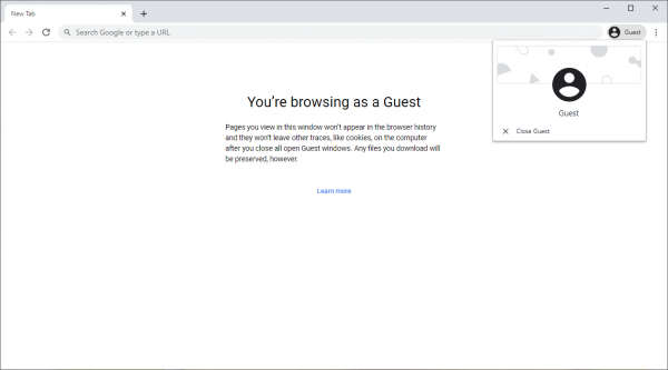 Cách dùng thử chế độ khách mới trên Chrome