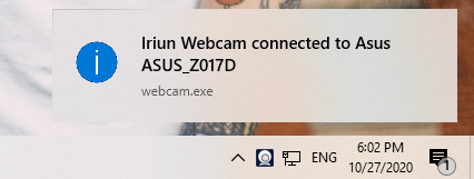 Iriun Webcam: biến điện thoại thành webcam cho PC