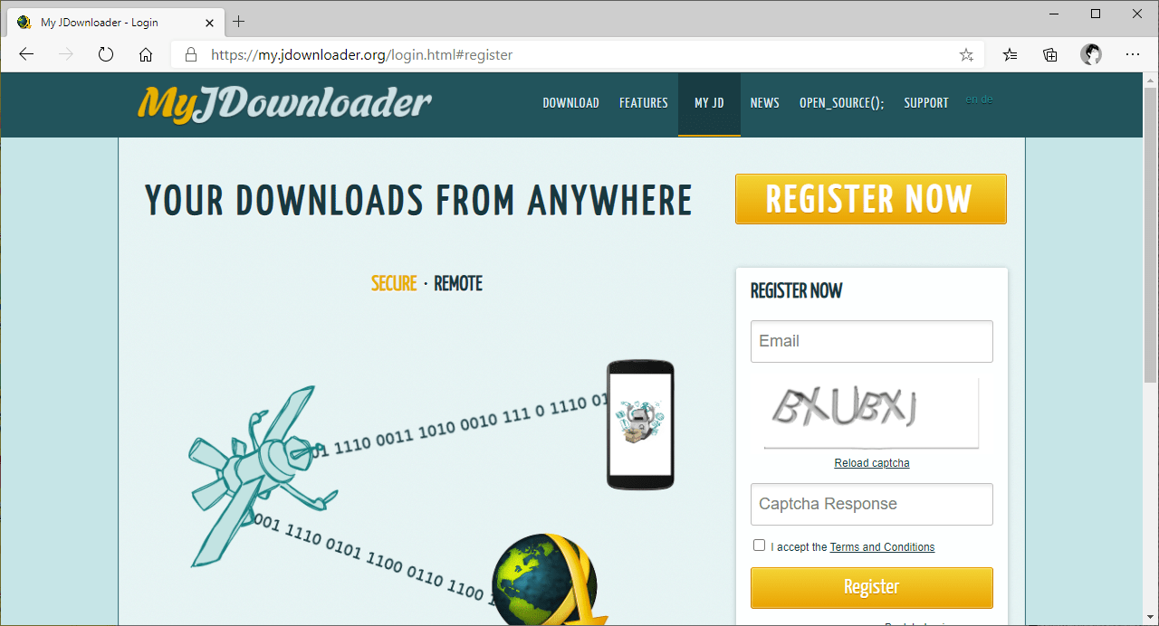 JDownloader 2 Tải file trên máy tính Windows từ điện