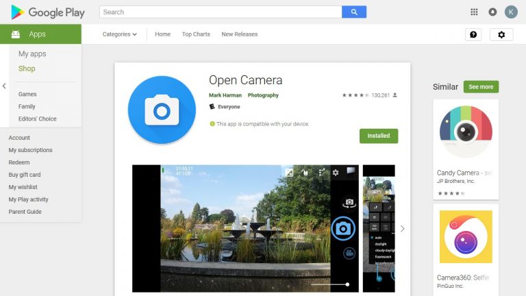 Open Camera: Ứng dụng chụp ảnh/quay video không thể bỏ qua trên Android