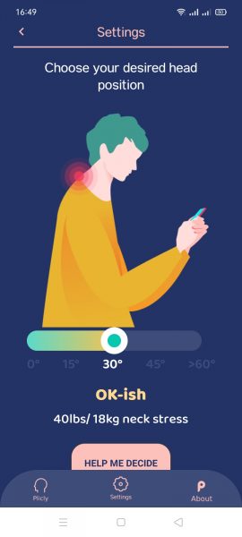 Plicly: Cảnh báo khi bạn dùng điện thoại Android sai tư thế