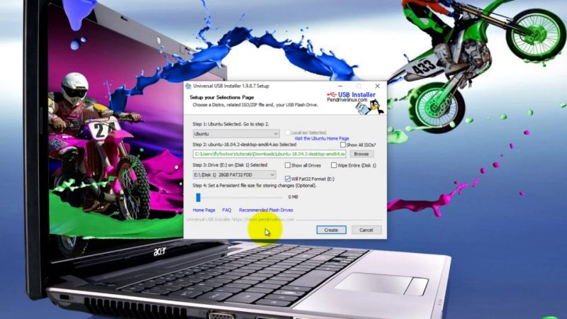 Universal USB Installer: Tạo USB Boot đa chức năng