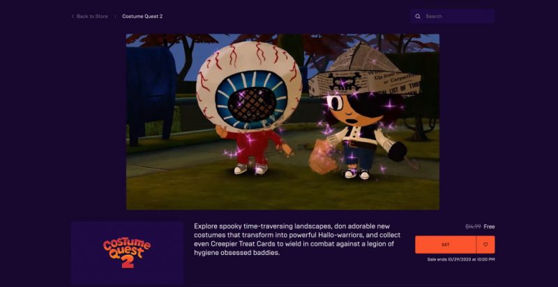 Đang miễn phí 2 game Costume Quest 2 và Layers of Fear 2