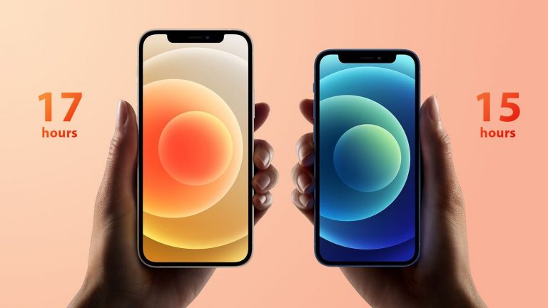 So sánh thời lượng pin giữa iPhone 12 series và iPhone 11 series