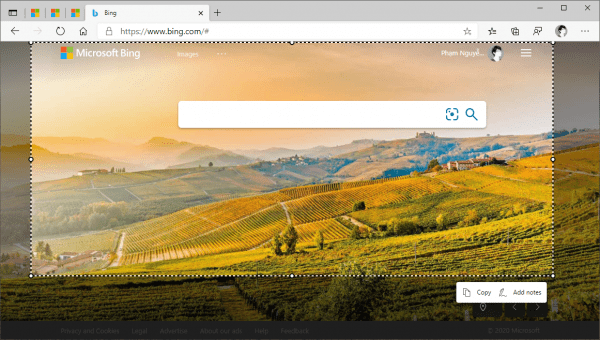 Chỉ bạn 2 cách chụp ảnh màn hình trang web trên Edge Chromium