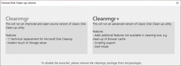 Cleanmgr+: dọn dẹp ổ đĩa, xóa cache trình duyệt