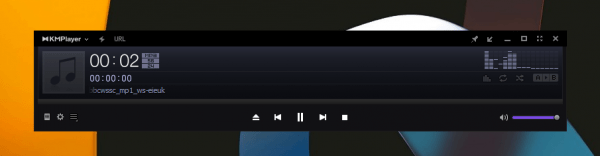 Cách sử dụng KMPlayer 32 phát nhạc, video trên Windows
