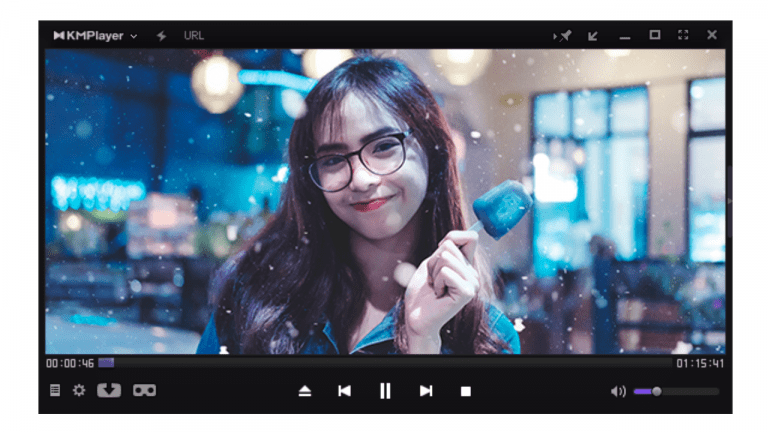 Cách sử dụng KMPlayer 32 phát nhạc, video trên Windows