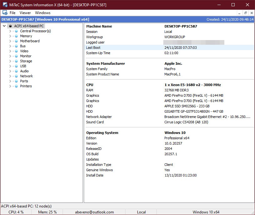 MiTeC System Information X