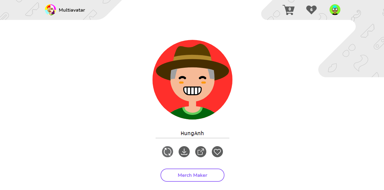 Multiavatar: tải ngay 12 tỷ hình ảnh avatar cực dễ thương