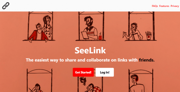 SeeLink: Tạo trang chia sẻ link cộng tác như Google Sheet