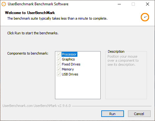 UserBenchmark: kiểm tra hiệu suất, sức mạnh máy tính Windows