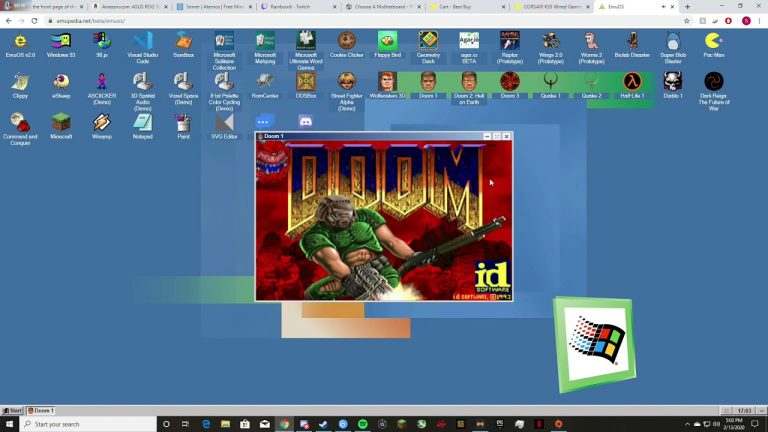 EmuOS: chơi các game cổ điển ngay trong trình duyệt của bạn