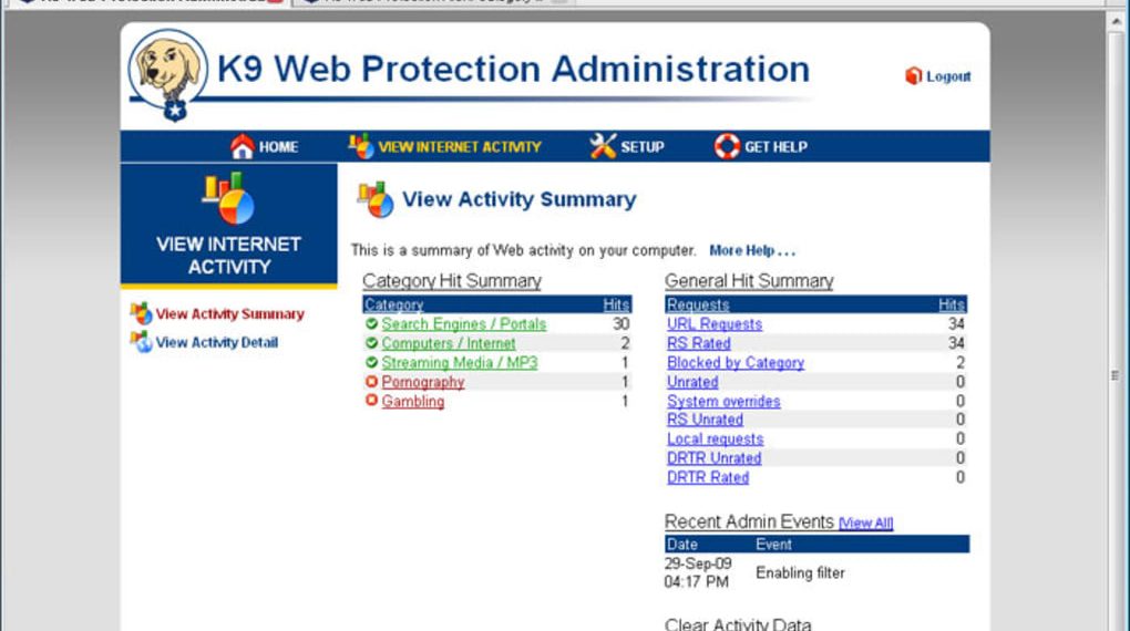 what is k9 web protection