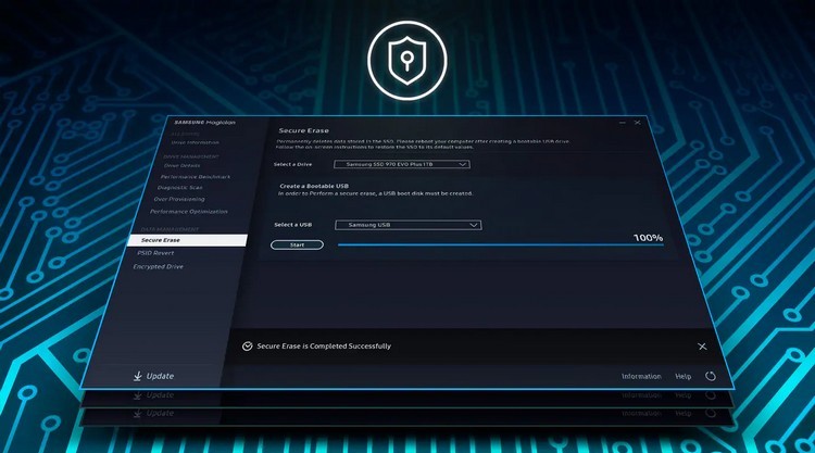 Samsung Magician: tiện ích được làm riêng cho SSD Samsung
