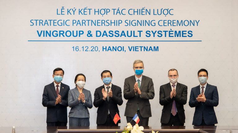 Vingroup ký kết hợp tác chiến lược với Dassault Systèmes thúc đẩy chuyển đổi số