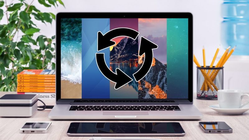 Thay đổi hình nền desktop Windows theo thời tiết, thời lượng pin,…