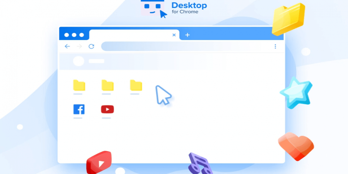 Desktop New Tab: Biến trang New Tab của Chrome giống màn hình desktop