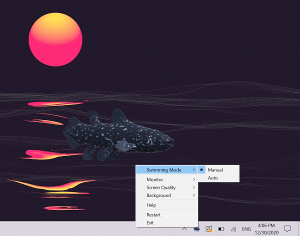 Chán nuôi cá trong hồ, hãy chuyển sang nuôi cá trên màn hình desktop