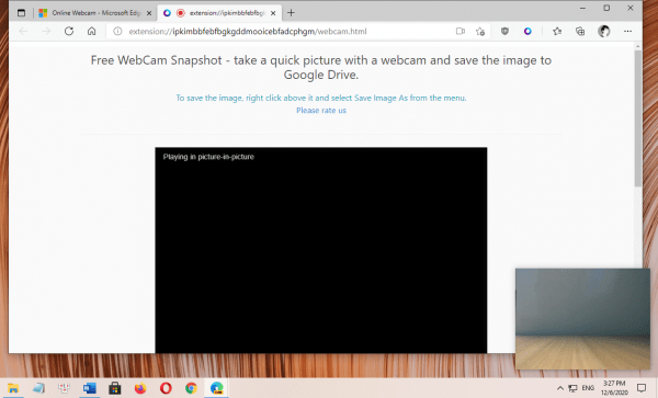 Online Webcam: theo dõi và chụp hình trên Microsoft Edge