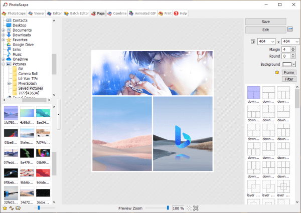 PhotoScape: Tẩy mụn, chụp ảnh màn hình, chuyển đổi ảnh hàng loạt,…