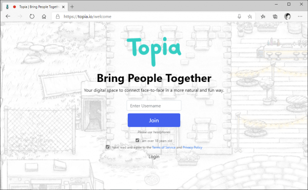Topia: Tạo thế giới ảo để họp mặt bạn bè cuối năm