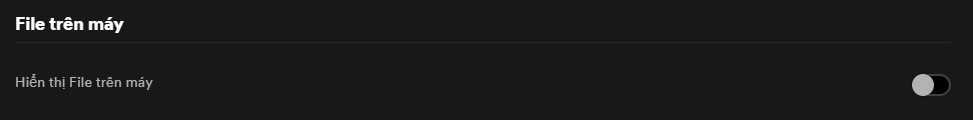 Cách lấy file trên máy tính hay điện thoại vào Spotify