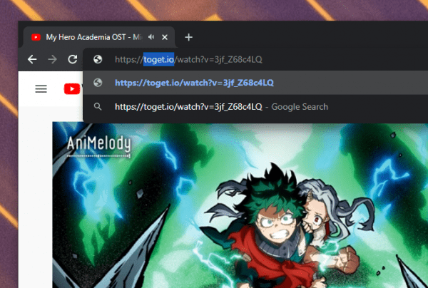 toGet.io: Tải video YouTube, phụ đề và tệp âm thanh miễn phí