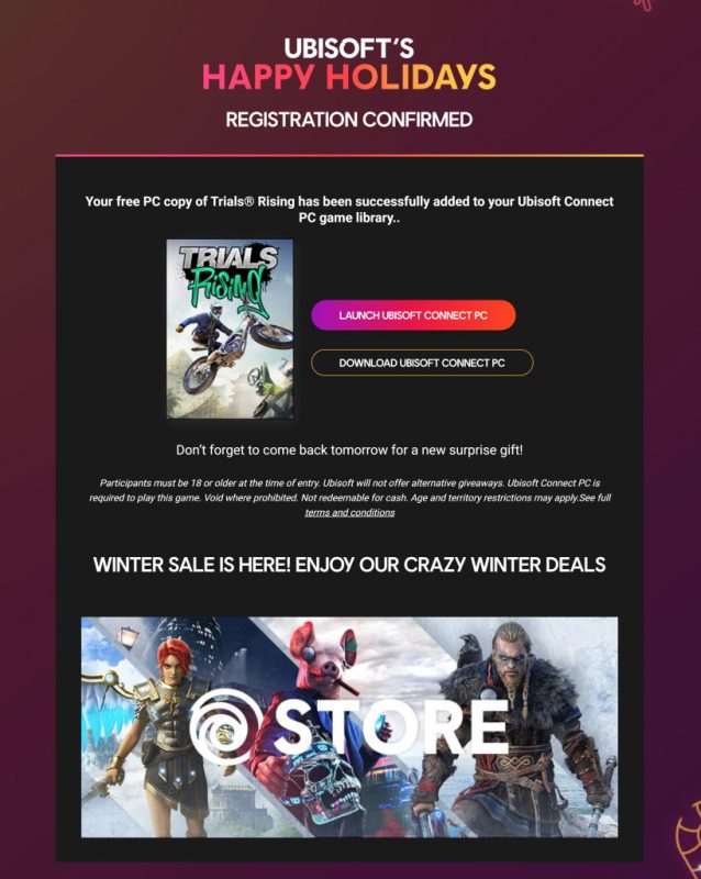 Đang miễn phí game Trials Rising chỉ 24 tiếng