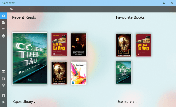 Aquile Reader: Ứng dụng đọc sách ePub tuyệt vời cho Windows 10 9