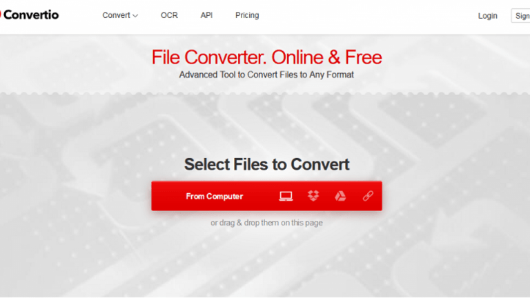 Convertio: Dịch vụ chuyển đổi cho hơn 300 định dạng tập tin