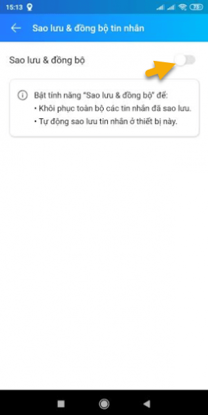 Cách đồng bộ tin nhắn Zalo trên điện thoại, máy tính