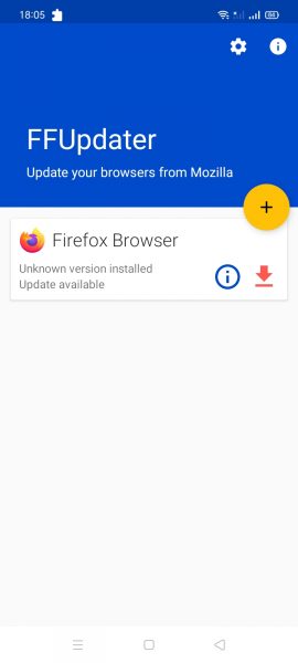 Cách kiểm tra, cập nhật Firefox nhanh nhất không cần Google Play