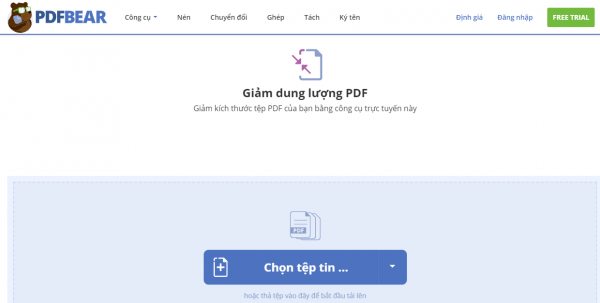 Chia sẻ 7 dịch vụ tiếng Việt giúp giảm dung lượng PDF