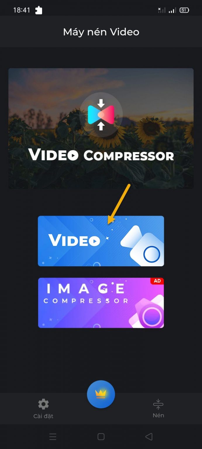 Video Compressor Chuyển đổi video định dạng M