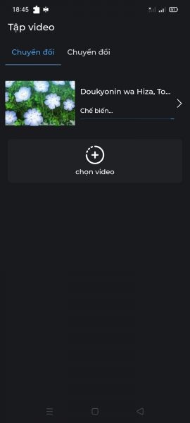 Có 1 ứng dụng tốt giúp bạn nén, chuyển đổi video WebM trên Android 6