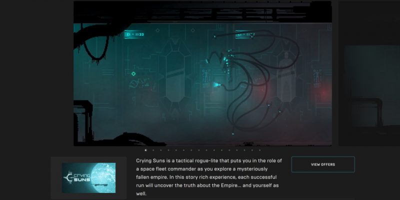 Đang miễn phí game Crying Suns