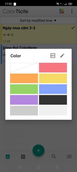 ColorNote: Ứng dụng ghi chú được yêu thích trên Android