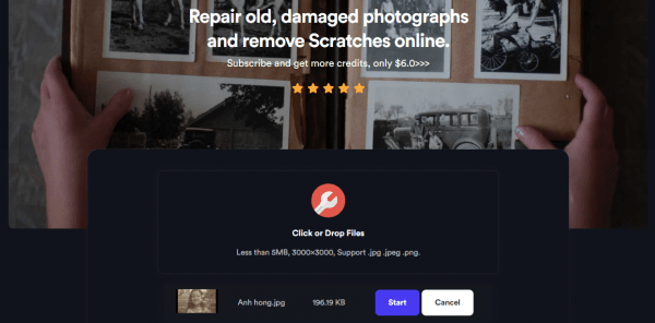 Colorize: Phục chế ảnh cũ nhanh, miễn phí