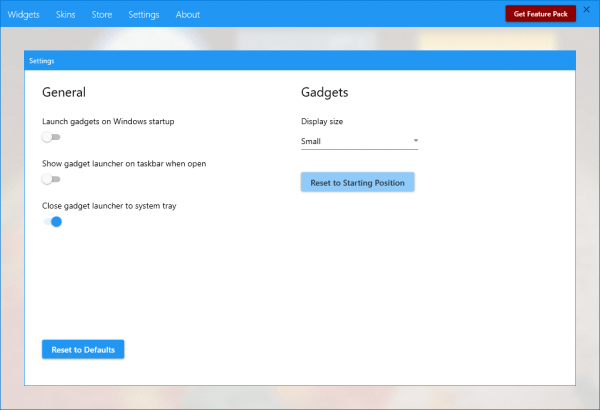 Desktop Gadgets: Đem giao diện Vista lên Windows 10