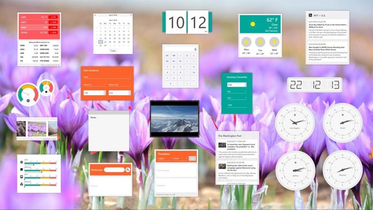 Desktop Gadgets: Đem giao diện Vista lên Windows 10