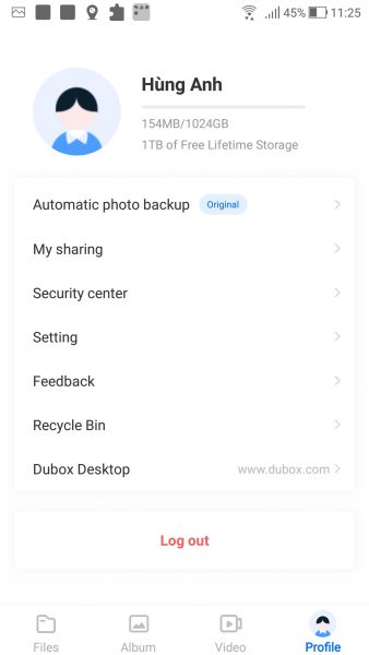 Sử dụng Dubox Cloud Storage có ngay 1 TB không gian lưu trữ miễn phí 25