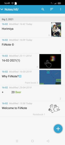 FiiNote: Sổ tay ghi chú tốt, đáng dùng trên Android