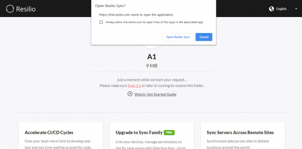 Resilio Sync: Đồng bộ file dung lượng lớn giữa điện thoại, máy tính dễ dàng