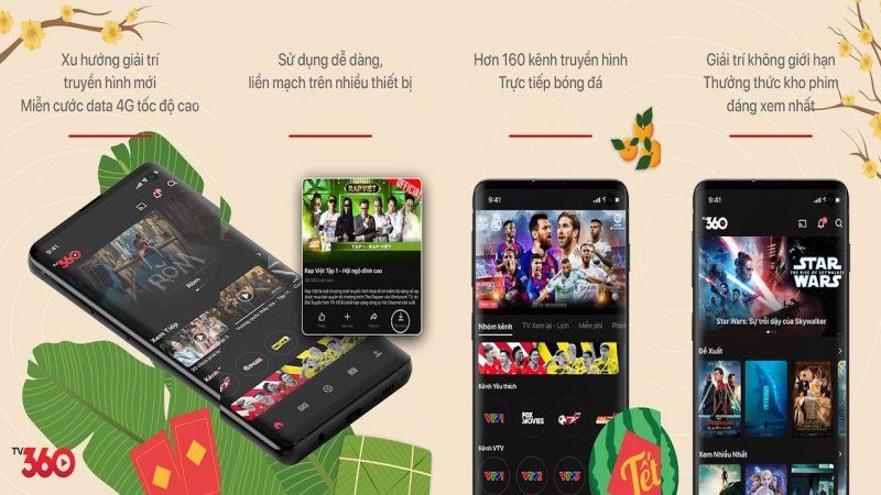 TV360: Ứng dụng xem phim, truyền hình trực tuyến miễn phí của Viettel
