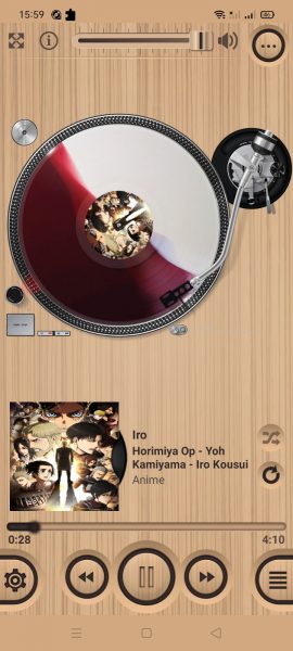 Vinylage Music Player: Trình chơi nhạc Android mô phỏng giao diện đĩa than